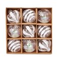 thumbnail image 1 of Maoww 9pieces Durable Christmas Decorations Tree Ornaments For Holiday Cheer Adding Festive Atmosphere White, 1 of 6