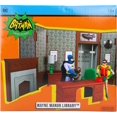 thumbnail image 1 of DC Retro Batman 1966 Ensemble de Jeu à l'Échelle de 6 Pouces - Bibliothèque Wayne Manor, 1 of 2