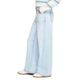 thumbnail image 4 of No Boundaries Women's Mid Rise Wide Leg Jean, 4 of 6