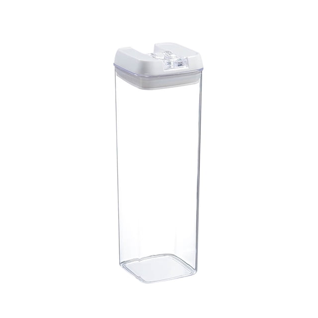 Bigersell Food Storage Containers with Lids Airtight Plastic Cereal Containers Stackable Kitchen Storage Dry Food Canisters for Kitchen Pantry Easy Open Canister D XL