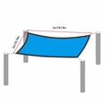thumbnail image 3 of JWshufel Shade Rectangle 95% UV Protection for Patio Garden Pool Backyard High Density Polyethylene Breathable Fabric Easy Installation with Stainless Steel Anchors 78.74x78.74in, 3 of 8