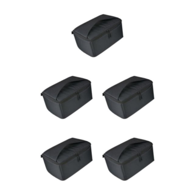 Wweixi Lourd Bobine de Pêche Sac de Rangement Pochette de Transport de Protection pour Tambour et Bobines de Radeau XL 5Set