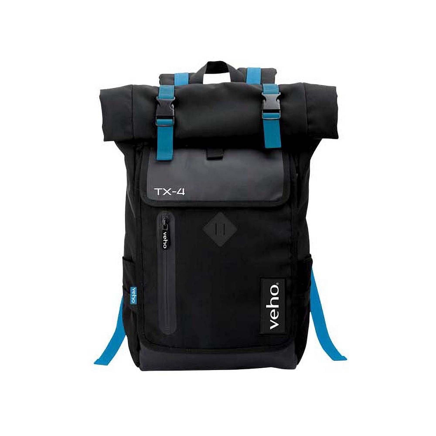 Veho TX-4 Backpack Rucksack Notebook /Laptop Bag up to 17-in with USB Charging Port - Black