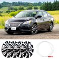 thumbnail image 3 of 16" Action Wheel Covers, Silver & Black, set of 4, 3 of 9