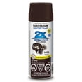 thumbnail image 1 of Rust-Oleum Painter's Touch 2X Ultra Cover Multi-Purpose Paint and Primer in Satin Espresso, 340g Aerosol Spray Paint, 1 of 2