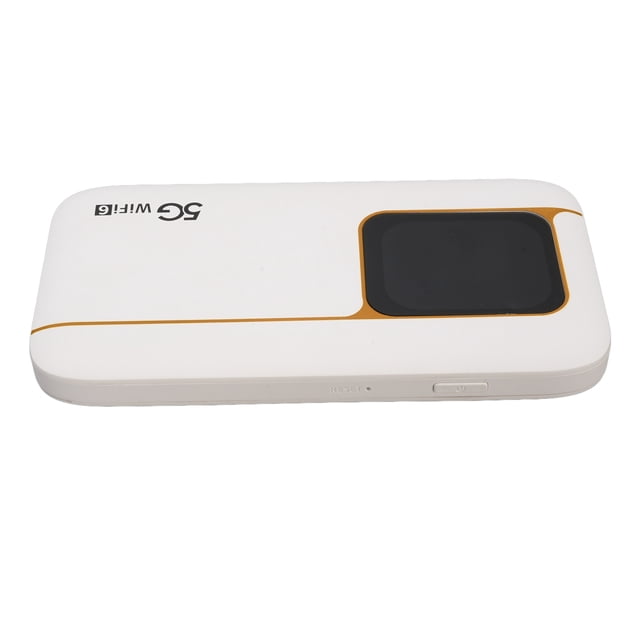 Mobile Hotspot, 5G Mobile Hotspot 2.01 Inch Touch Screen High Speed 7100mAh WiFi 6 for Working Places