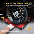 thumbnail image 4 of Yiwa Ensemble de Roues de Véhicule, Ensemble de 2 Roues de Déménagement pour Voiture, Roues en Acier de 3 Pouces, Supporte jusqu'à 4000/5000 Lb, 4 of 7