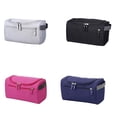 thumbnail image 1 of Sac de Rangement pour Toilettes pour Hommes Sac Imperméable à l'Eau Grande Capacité pour Hommes, Rose Rouge, 1 of 9