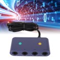 thumbnail image 1 of Game Controller Adapter, Enhance Gaming Experience Plug and Play 3 in 1 Game Controller Converter IC Chip 150cm Cable  for PC, 1 of 7