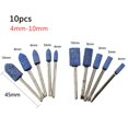 thumbnail image 4 of Lefu 10pcs Ceramic Stone Polishing Grinding Rotary Die Grinder Drill Bit Tool, 4 of 9