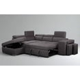 thumbnail image 2 of Positano - Modern Sofa Bed Sectional With Adjustable Headrests, Stools (Left Hand Facing), 2 of 5