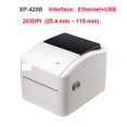 thumbnail image 1 of 420B High Speed 152mm/s Bluetooth USB Thermalprinter Pos Barcode Sticker Printer Machine 4x6 Shipping Label For Mobile ,Multi-Format Printing, 1 of 6