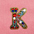 thumbnail image 3 of Porte-clés de Noël 26 Lettres Pendentif Strass, 3 of 8
