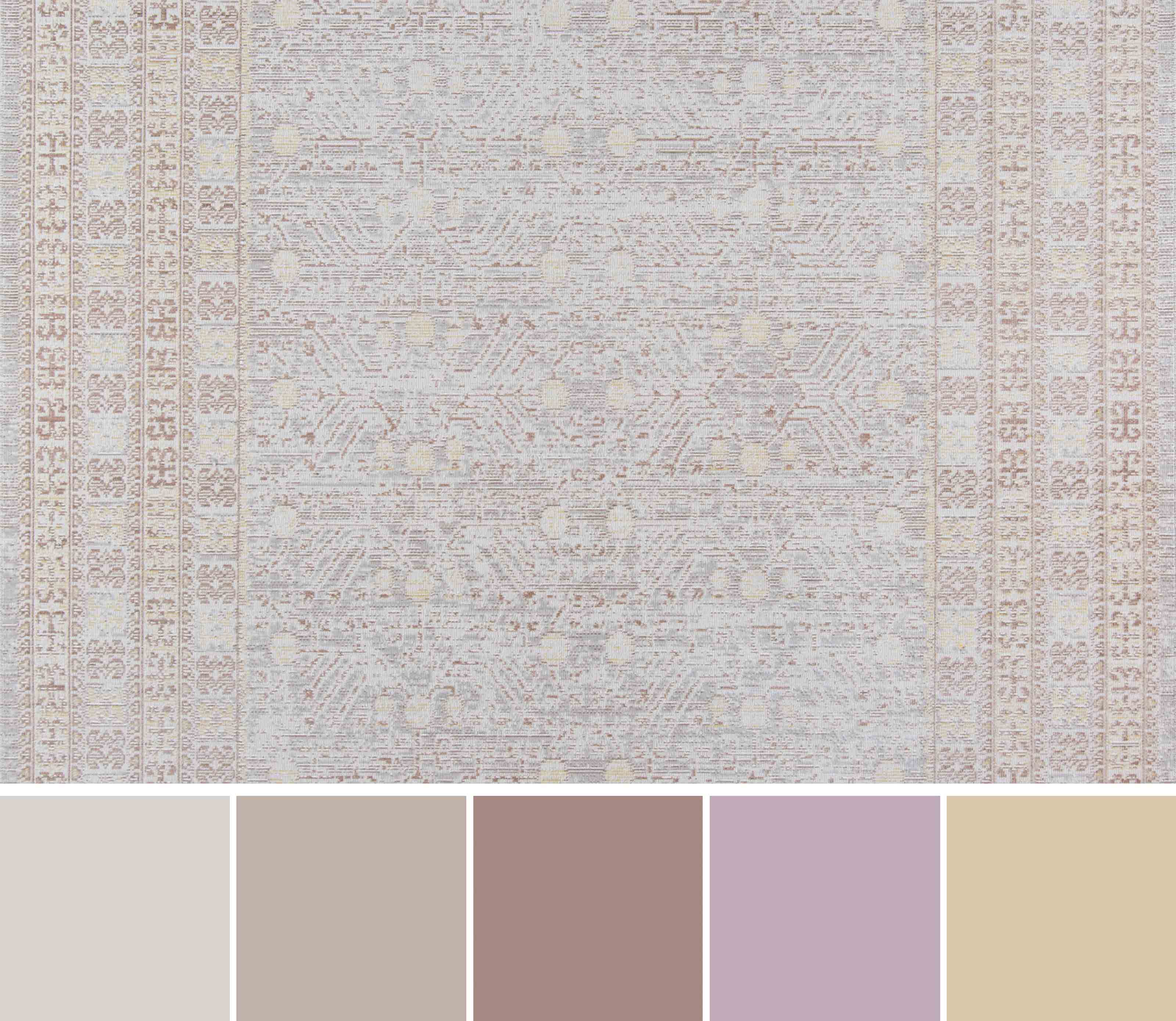 ECARPET Valeria Traditional Area Rug for Living Room, Bedroom, Dining Entrance, Hallway and More.