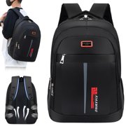 Laptop Backpack, Large Travel Carry On Computer Bag for Work and College, Red