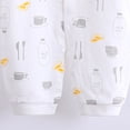 thumbnail image 4 of MeetoTime Baby Clothes Cotton Jumpsuits Buttons V-Neck Long Sleeved Long Newborn Infant Rompers Crawling Clothes, 4 of 4