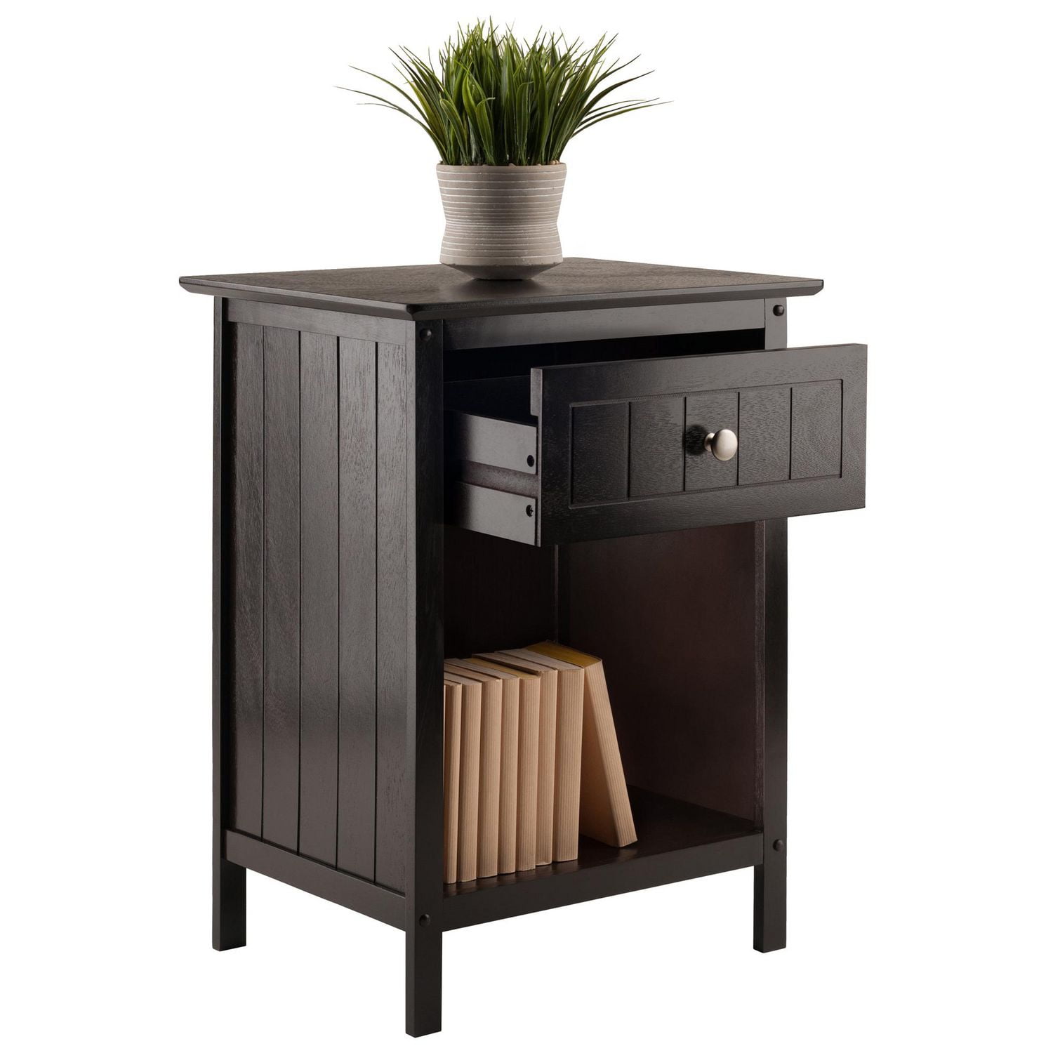 Winsome Table d'appoint Blair fini Café