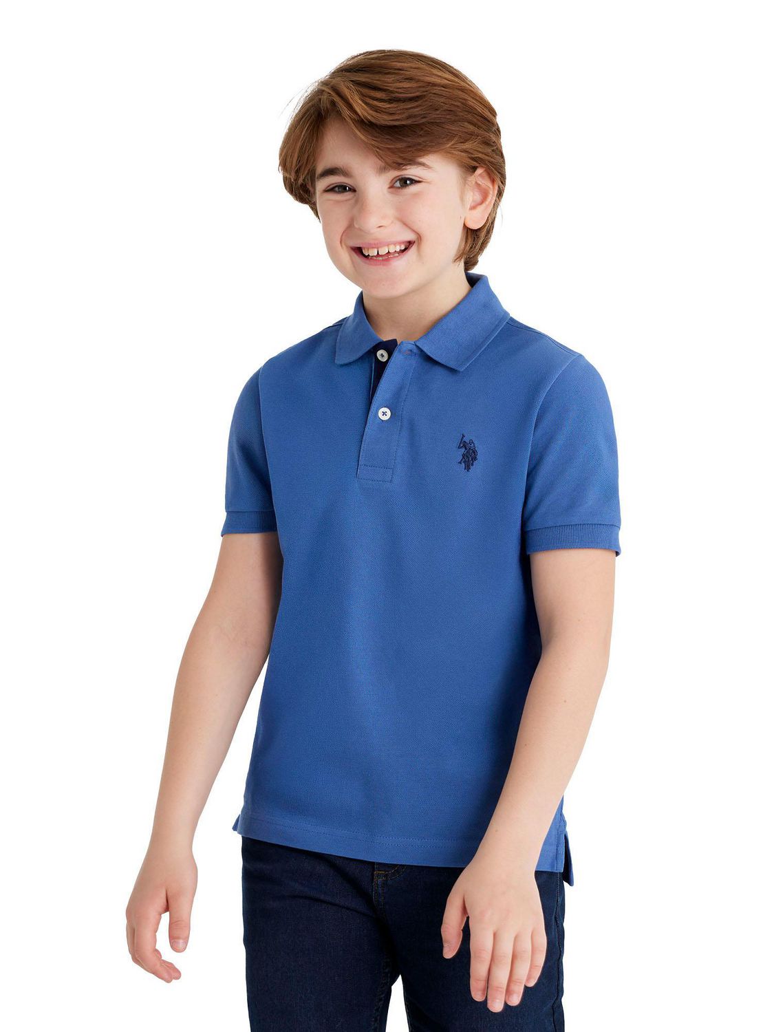 U.S. Polo Assn. Polo À Manches Courtes Pour Garçon