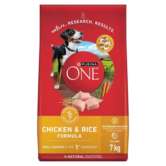 Purina ONE Chicken & Rice Formula, Dry Dog Food 7 kg