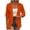 Orange, variant on Mrat Womens Cropped Cardigan Color Casual Cardigan Plus Size Cardigan for Women High Low Hem Draped Duster Loose Duster Cardigans Llong Sleeve Button Blouse Coat Tops Long Tunic Tops Pink XL