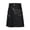 ☪092-Black, variant on Nuoqisi Men's Standard Utility Kilt, Modern Scottish Kilt for Everyday Wear, with Adjustable Hip Straps & Cargo Pockets