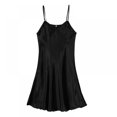 thumbnail image 4 of Fashion Women‘s Satin Comfortable Slip Dress, 4 of 4