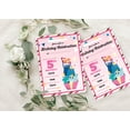 thumbnail image 4 of Darling Souvenir Pink Birthday Invitation Card Printable Fill or Write In Blank Invites Party Supplies Pack Of 28 5 x 7 Inches, 4 of 5