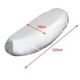 thumbnail image 4 of Motorcycle Seat Cover Motorbikes Waterproof Mopeds Pad Protector Silver Protector Cover mopeds Motorcycle 2XL, 4 of 8