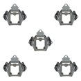 thumbnail image 1 of ZheElen WOSPORT Hunting Mount Adapter Hunter Equipment Camera Bracket Base Modified Accessories Replacement for Fast Grey 5Set, 1 of 6
