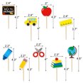 thumbnail image 4 of 36pcs Back to School Party Cake Topper Cake Topper Decoration Desserts Topper Decoration, 4 of 7