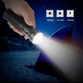 thumbnail image 3 of Foldable  Tail Light, LED Inspection Flashlight, 90 Degree Head Aluminum Alloy Portable Flashlight for Camping, Fishing, Hiking, 3 of 8