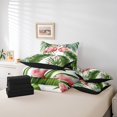 thumbnail image 4 of YST Wild Flamingo Bedding Comforter Set Tropical Theme 7-Piece Bed in a Bag, King, 4 of 4