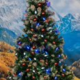 thumbnail image 4 of Novelty Lights 24FT 70 LED C6 Outdoor USA String Lights, Red, White & Blue, 4 of 8