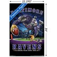 thumbnail image 2 of NFL Baltimore Ravens - End Zone 17 Wall Poster, 14.725" x 22.375", 2 of 4