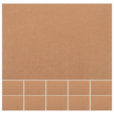 Shisuyan 50 Pcs Feuilles de Carton Artisanat Panneau de Agglomérats Artisanat Scrapbooking Feuilles d'Emballage Panneau de Agglomérats pour Projets DIY Organisation de Bureau