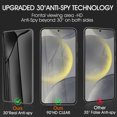 thumbnail image 3 of ZYQEEE [3 Pack] Privacy Screen Protector for Samsung Galaxy S25, Anti-Spy Flexible TPU Hydrogel Film for Samsung S25, [Support Fingerprint Unlock] [Curved Coverage], 3 of 9