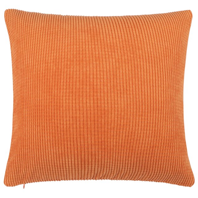 Unique Bargains Soft Corduroy Corn Striped Decorative Throw Pillow Cover