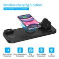 thumbnail image 3 of Chargeur Sans Fil 6 en 1 Support de Charge Rapide Sans Fil Base de Chargeur Rapide avec Veilleuse, 3 of 8