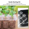 thumbnail image 4 of Seed Starter Tray,Durable Seedling Tray Plastic Transparent Cover For Gardening Horticulture, 4 of 8