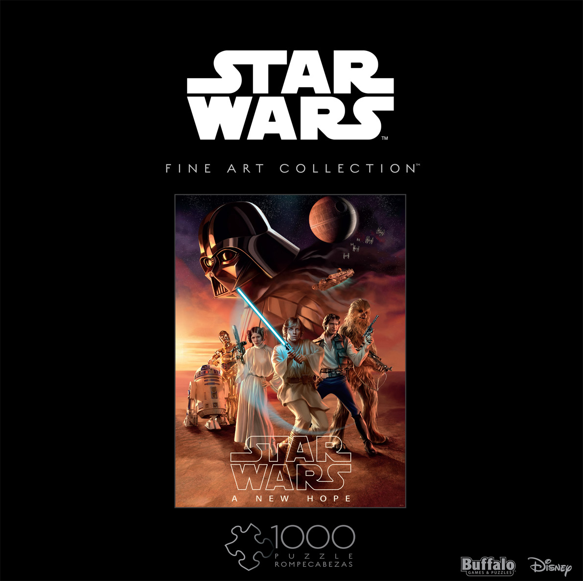 Buffalo Games The Force Puzzle imbriqué de 1000 pièces pour adultes de 14 à 99 ans