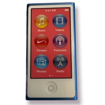 Apple iPod Nano 7th Generation 16GB Silver ,MP3 Audio/Video Player