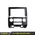 thumbnail image 2 of 9 Inch Car Stereo Meter Kit Installation Frame Fascia Panel For Ford Escape For Mazda Tribute For Mercury Mariner 2008-2012, Radio Mounting Trim Bezel For Android Touchscreen Player, 2 of 5