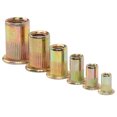 thumbnail image 2 of Rivet Nut Set, 150pcs Durable And Long Service Life Zinc Alloy Rivet Nut, Furniture For Switches Automobiles Elevators, 2 of 8
