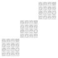 thumbnail image 3 of maskred 16pcs Unleash Creativity Wide Range Of Reusable Stencils Endless Possibilities 16pcs 3Set, 3 of 6