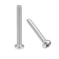thumbnail image 1 of Unique Bargains M6x50mm Machine Screws Pan Phillips Cross Head Screw Fasteners Bolts 20Pcs, 1 of 3