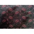 thumbnail image 4 of oneOone Cotton Silk Fabric Leaves & Floral Block Print Fabric BTY 42 Inch Wide, 4 of 4