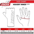 thumbnail image 3 of RDX Boxing Hand wraps MMA Inner Gloves Punch Bag Half finger Bandages, XL, 3 of 5