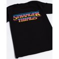 thumbnail image 2 of Stranger Things Mens Black Short Sleeved T-Shirt, 2 of 7