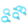 thumbnail image 1 of Rod 5pcs Fishing Rod Hook Secure Holder Rubber Circle Stainless Steel Fishing Pole Hook Keeper, 1 of 7