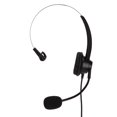 thumbnail image 2 of Business Headset, Call Center Headphone Single Ear Adjustable Volume 3.5mm Soft With Mic For Office, 2 of 8